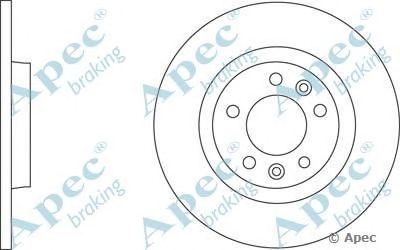 APEC BRAKING dsk2719 -  Тормозной диск